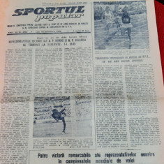 Ziar Sportul Popular 10 09 1956
