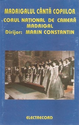 Casetă audio Corul Național De Cameră Madrigal, originală, sigilată foto