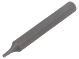 Bit surubelniță Torx T10H KING TONY, 80mm, cu protecție, profesional