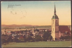 3019 - BISTRITA, Panorama, Romania - old postcard - used - 1913