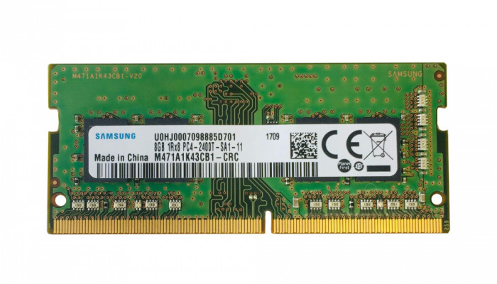 Memorie Laptop Samsung 8Gb DDR4 2400Mhz M471AK43CB1