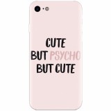 Husa silicon pentru Apple Iphone 5c, Cute But Psycho