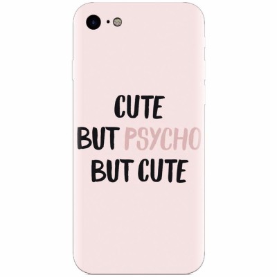 Husa silicon pentru Apple Iphone 6 Plus, Cute But Psycho foto