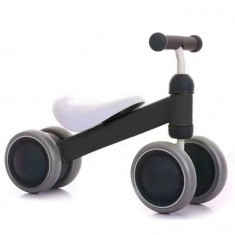 Tricicleta pentru copii, fara pedale Ecotoys, Neagra foto