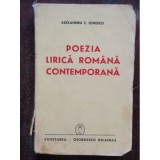 POEZIA LIRICA ROMANA CONTEMPORANA - ALEXANDRU C. IONESCU