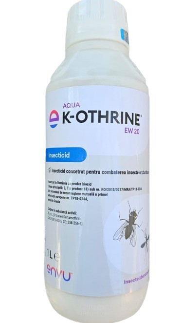 K-Othrine EW20 - Insecticid Profesional, 1 Litru