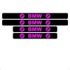 Set 4 Protectii Praguri Auto Autoadezive BMW Roz Tuning Interior