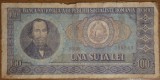 100 lei 1966, RSR / Rom&acirc;nia, circulată
