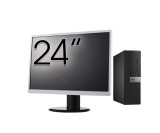 Pachet Calculator Second Hand DELL OptiPlex 7040 SFF, Intel Core i3-6100 3.70GHz, 8GB DDR4, 256GB SSD + Monitor 24&amp;quot; NewTechnology Media