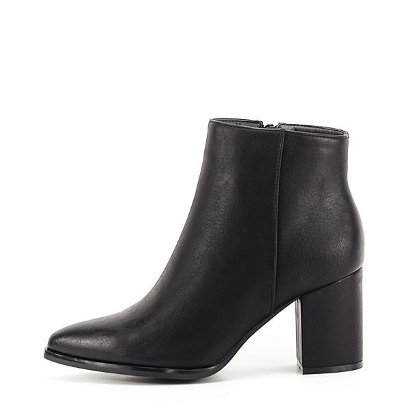 Botine negre Cindy