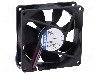 Ventilator 80x80x25mm, 24V DC, volum aer 79m3/h, EBM-PAPST - 8414 NH
