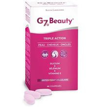 Supliment Alimentar pentru Piele Par si Unghii G7 Beauty 60 capsule Silicium Cod: SEL-G7B foto