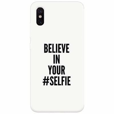Husa silicon pentru Xiaomi Mi 8 Pro, Believe In Yourlfie foto