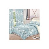 Cumpara ieftin Lenjerie de Pat Bumbac Finet, 6 Piese + 2 Draperii - SIPR-S-11