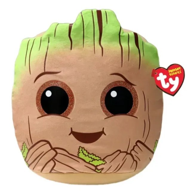 PLUS TY SQUISHY BEANIES MARVEL GROOT 30CM