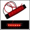 14 x 51 Lampa laterala 6 LED-uri 12v lumina rosie Automotive TrustedCars, Oem