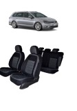 Cumpara ieftin Set huse scaune dedicate VOLKSWAGEN GOLF 7 COMFORT LINE 2013-2018 Premium (Bancheta fractionata si husa cotiera)