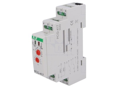 Timer Programabil DPDT 8A 24/230VAC 24VDC pentru Şină DIN foto