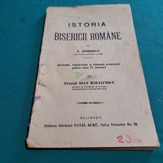 ISTORIA BISERICII ROMÂNE / N. DOBRESCU / 1926 *