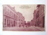 Carte poștala Sibiu:Strada Mitropoliei și Reședința Mitropolitană,necirculată anii 20, Necirculata, Printata