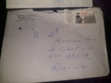 Scrisoare vintage 1995 intre Colectionari Germania Romania,colectionari de etichete vechi de vin,bere de colectie,scrisoare francata