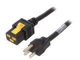 Cablu alimentare IEC C19 mamă 6m 15A