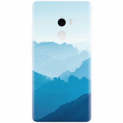 Husa silicon pentru Xiaomi Mi Mix 2, Blue Mountain Crests foto
