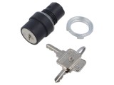 Comutator rotativ cu cheie EAO 22mm Poz.i stab: 2 fără IP65 46