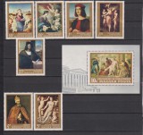 UNGARIA 1968 MI. 2465 - 2471 + BL. 67 MNH