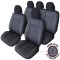 Set huse scaune cu insertii de piele naturala Dacia Logan 2021-2025
