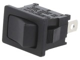 Comutator Balansier ON-OFF-ON 10A/24VDC Negru