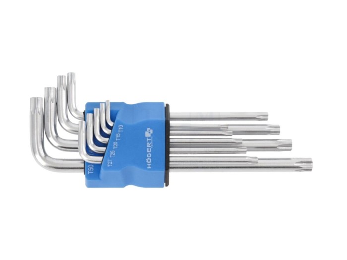 Set chei Torx&reg; 9 piese