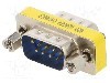 Adaptor din ambele par&amp;#355;i, D-Sub 9pin tata, CONNFLY - DS1082-02-9P8LNCC