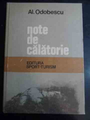 Note De Calatorie - Al. Odobescu ,544291 foto