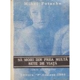 Sa mori din prea multa sete de viata (roman de dragoste)