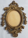 Mica rama foto veche din bronz superba- art nouveau