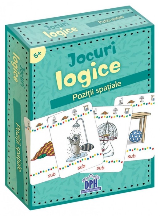 Jocuri Logice - Pozitii Spatiale, Katrin Merle - Editura DPH