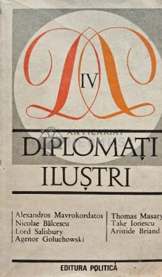 Diplomati ilustri (volumul 4) - 1983 (@E36) foto