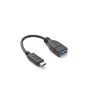 Cablu adaptor USB Type C 3.1 la USB A 2.0 OTG tablete telefoane SMART 0.1m, Generic