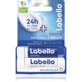Labello Original &amp; Repair balsam de buze hidratant și regenerator 2x4.8 g