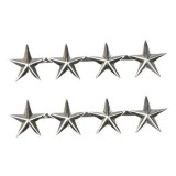 Insigna US 4 Star Gen Silver Rank Mil-Tec