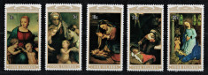 INSULELE COOK 1974 - Picturi /serie completa MNH foto