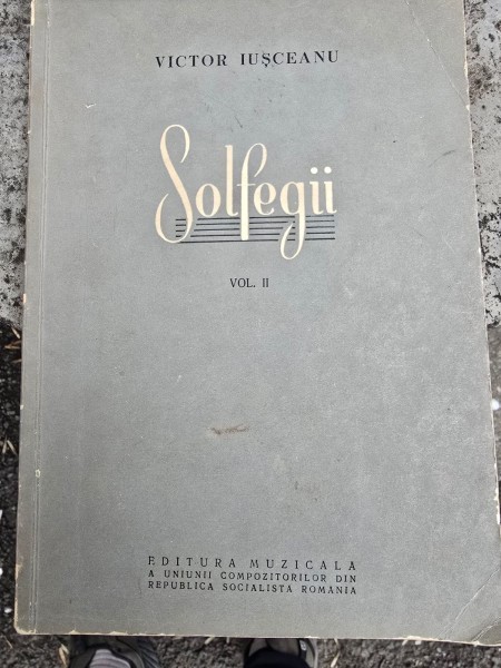 Solfegii - Victor Iusceanu vol.II