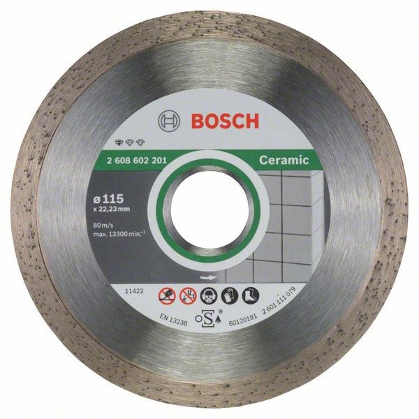 Bosch Disc diamantat Standard for Ceramic 115x22.23x1.6x7mm ProAdvanced PowerfulTools