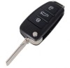 Carcasa cheie Topautochei&reg; pentru Audi cu 3 butoane A6L Q7 A2 A3 A4 A6 A6L A8 TT 2008 2009 2010 2011, Fara Brand