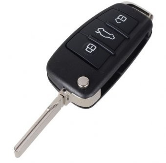 Carcasa cheie Topautochei&reg; pentru Audi cu 3 butoane A6L Q7 A2 A3 A4 A6 A6L A8 TT 2008 2009 2010 2011