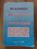 Analize si sinteze de literatura romana- Emil Alexandrescu