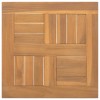 VidaXL Blat de masă, 50x50x2,5 cm, lemn masiv de tec, pătrat
