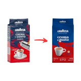 Lavazza Crema e Gusto Classico, Cafea Macinata, 250g, Blend Arabica &amp; Robusta, Gust Intens, Note Ciocolata, Espresso, Moka, Filtru