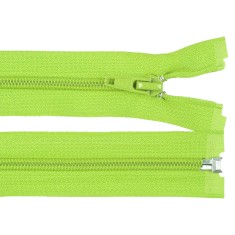 Fermoar spiralat detasabil Crisalida, lungime 30 cm Verde deschis